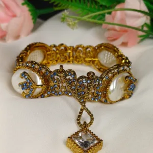 Classic Turkish Precious Mother Pearl Kara