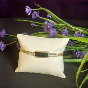 Black Onyx Statement Bracelet