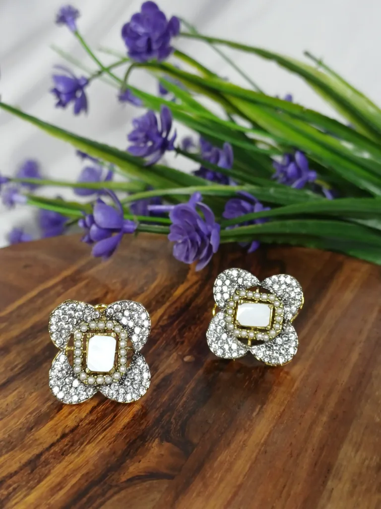 Fancy Flower Shape Studs