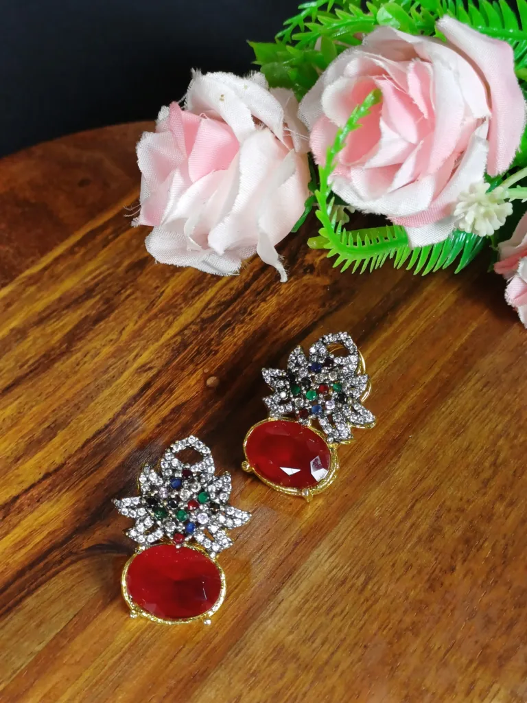 Designer Flora Earrings