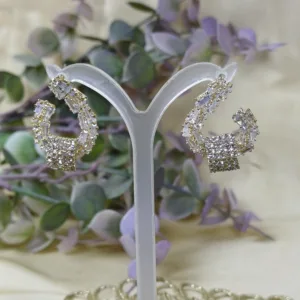 Soft Shine Aurora Crystal Studs