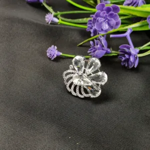 The Crystal Petal Ring