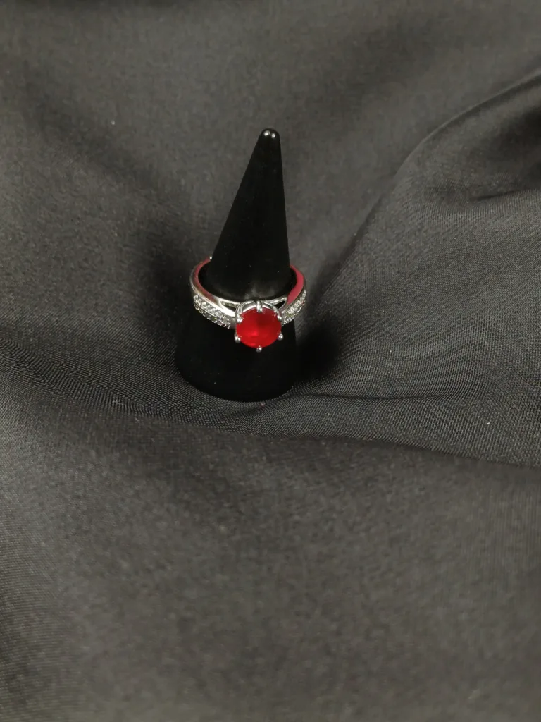 Royal Finish Ruby Classic Ring