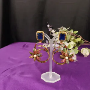 Rainbow Floral Earrings