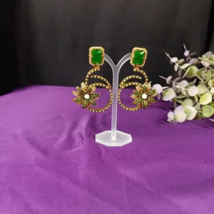 Festive Edition Rainbow Floral Earrings