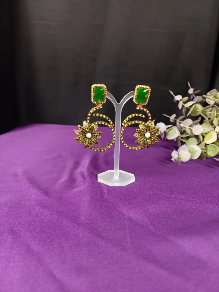 Festive Edition Rainbow Floral Earrings