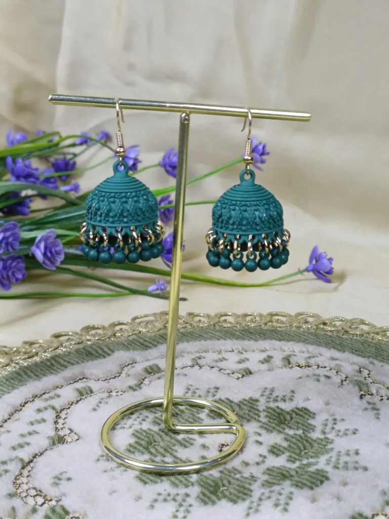 Emerald Matte Earrings