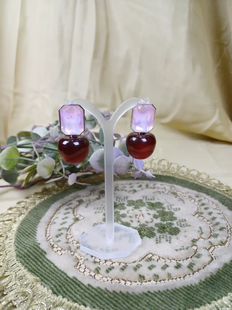 Cherry Drop Earrings