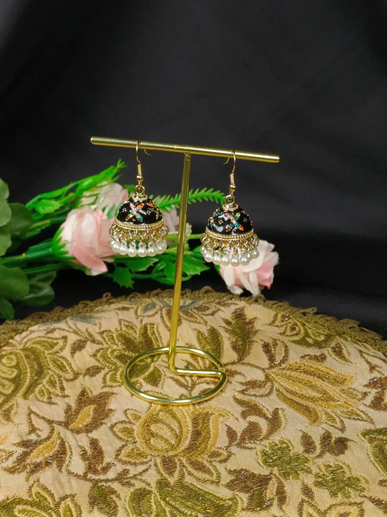 Luxury Black Pearl Earrings