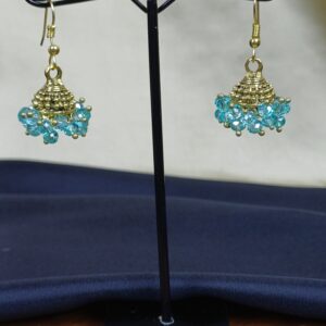 Sapphire Mini Jhumkas
