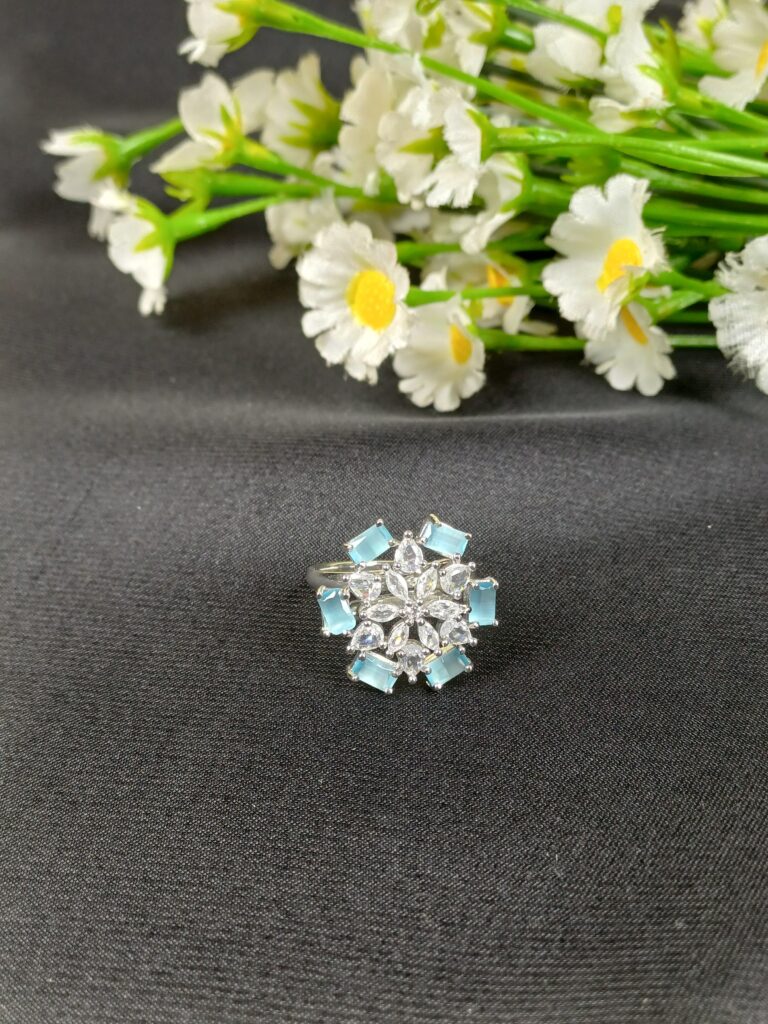 Arctic Sky Star Ring