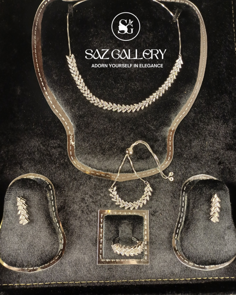 The Chevron Sparkle Full Jewelry Suite